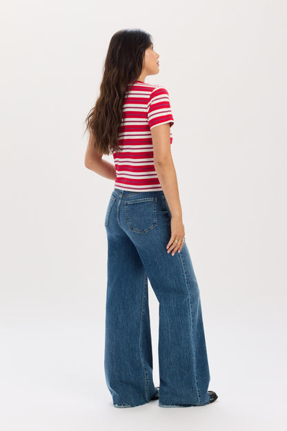 Far Out Wide Leg in Stunner