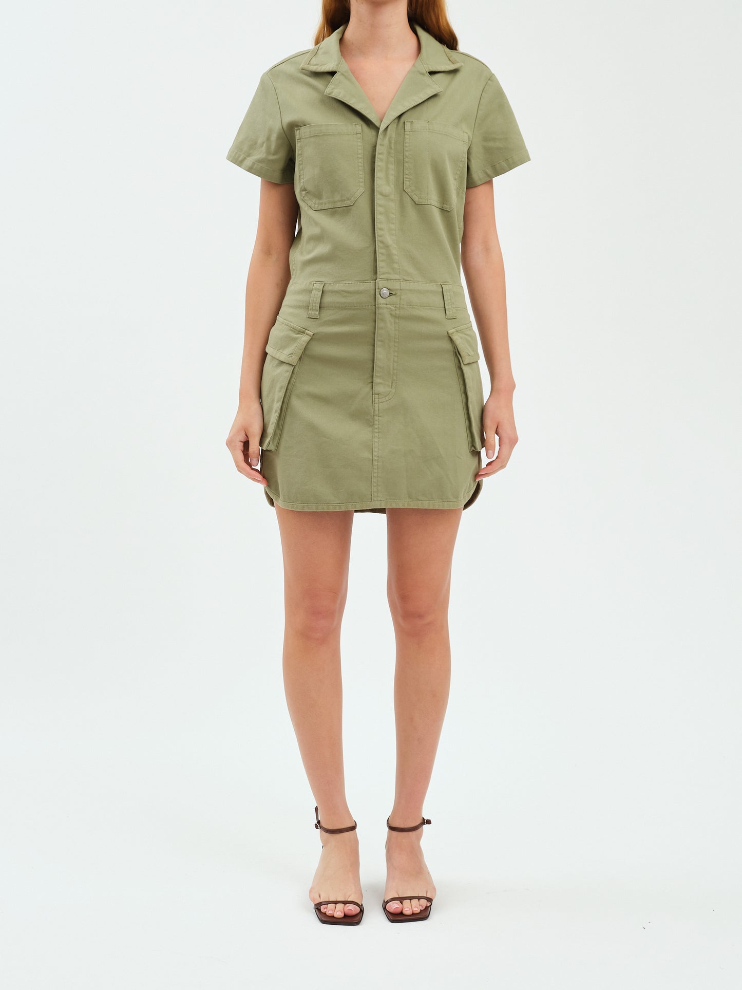 DAZE Fleet Cargo Minidress in Orchard at Nordstrom, Size Large DAZE Fleet Cargo Minidress in Orchard at Nordstrom, Size Large