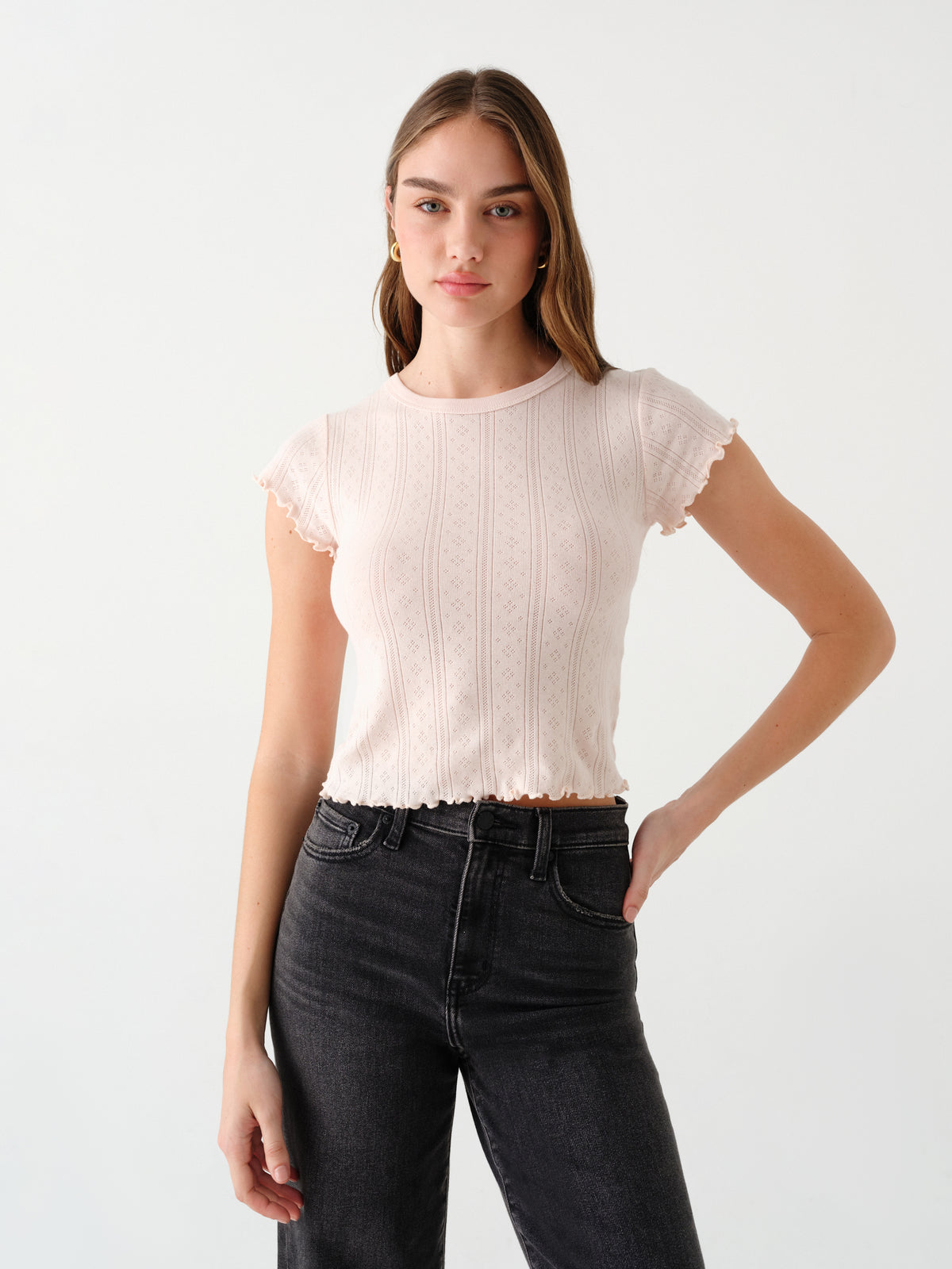 Lily Baby Tee in Peony