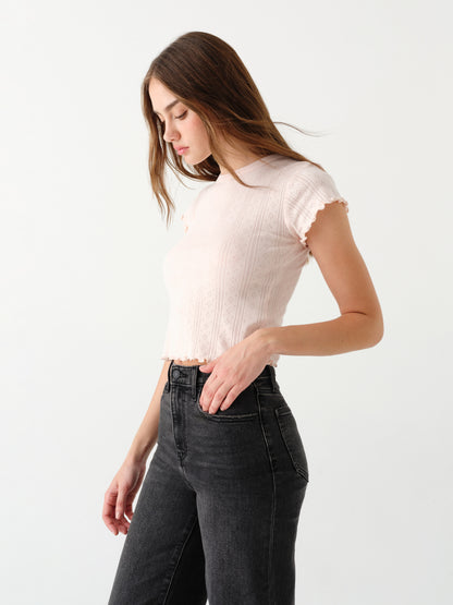 Lily Baby Tee in Peony