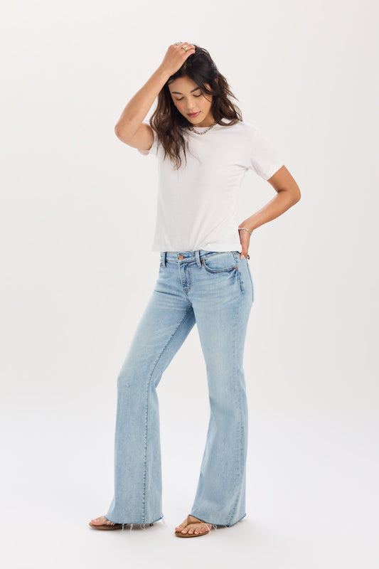 Lowkey Low Rise Flare in Wanted