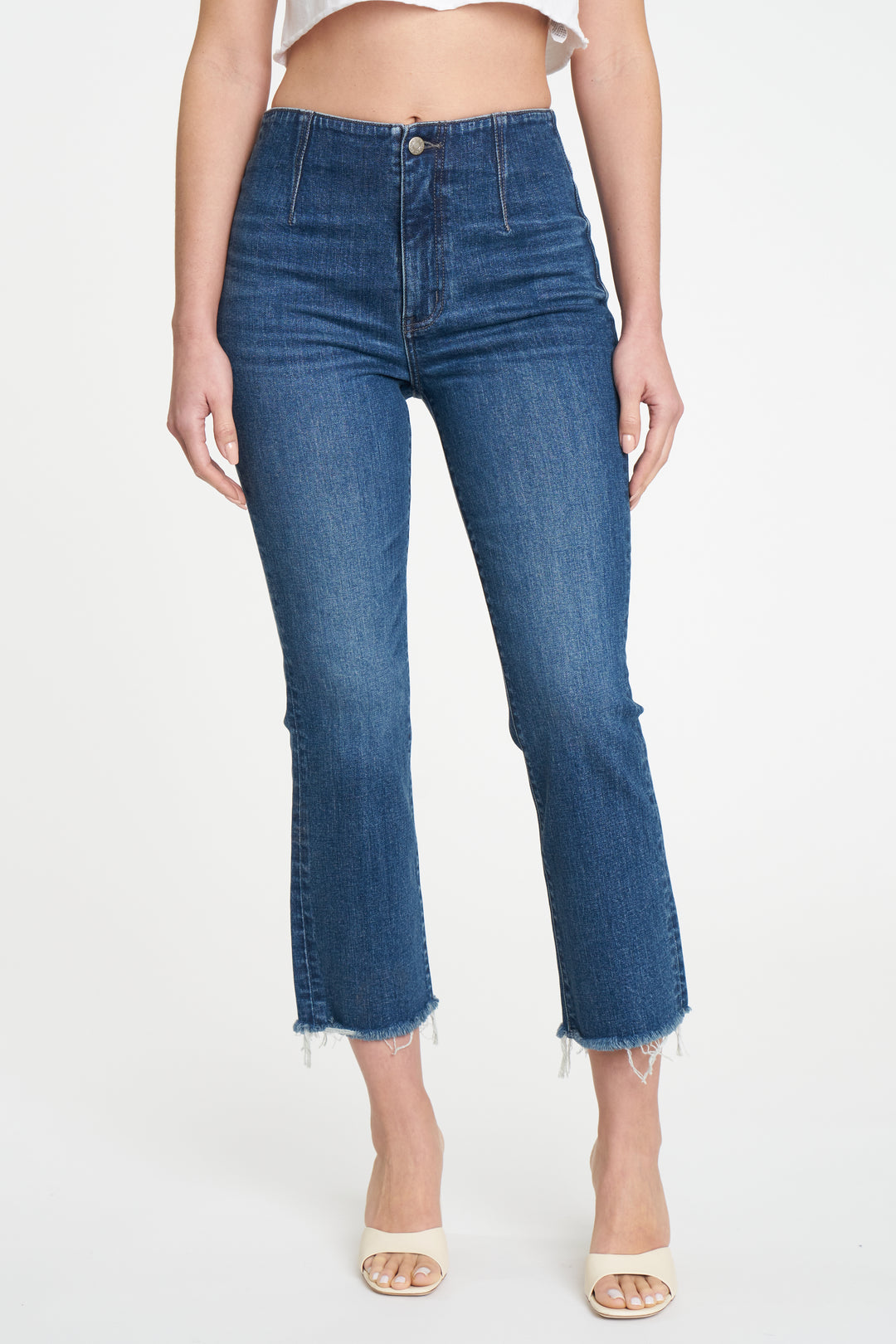 DAZE- SHY GIRL DARTED CROP