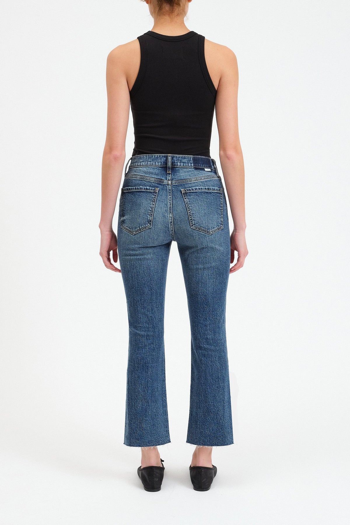 Shy Girl Crop Flare in Socialite Vintage
