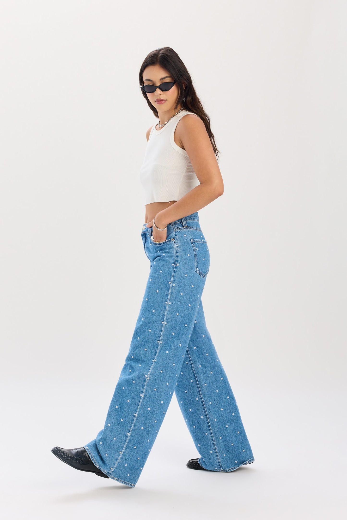 The Wanderer Mid Rise Palazzo in Full Circle