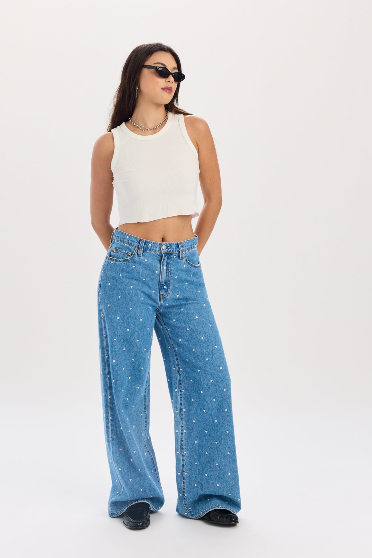 The Wanderer Mid Rise Palazzo in Full Circle