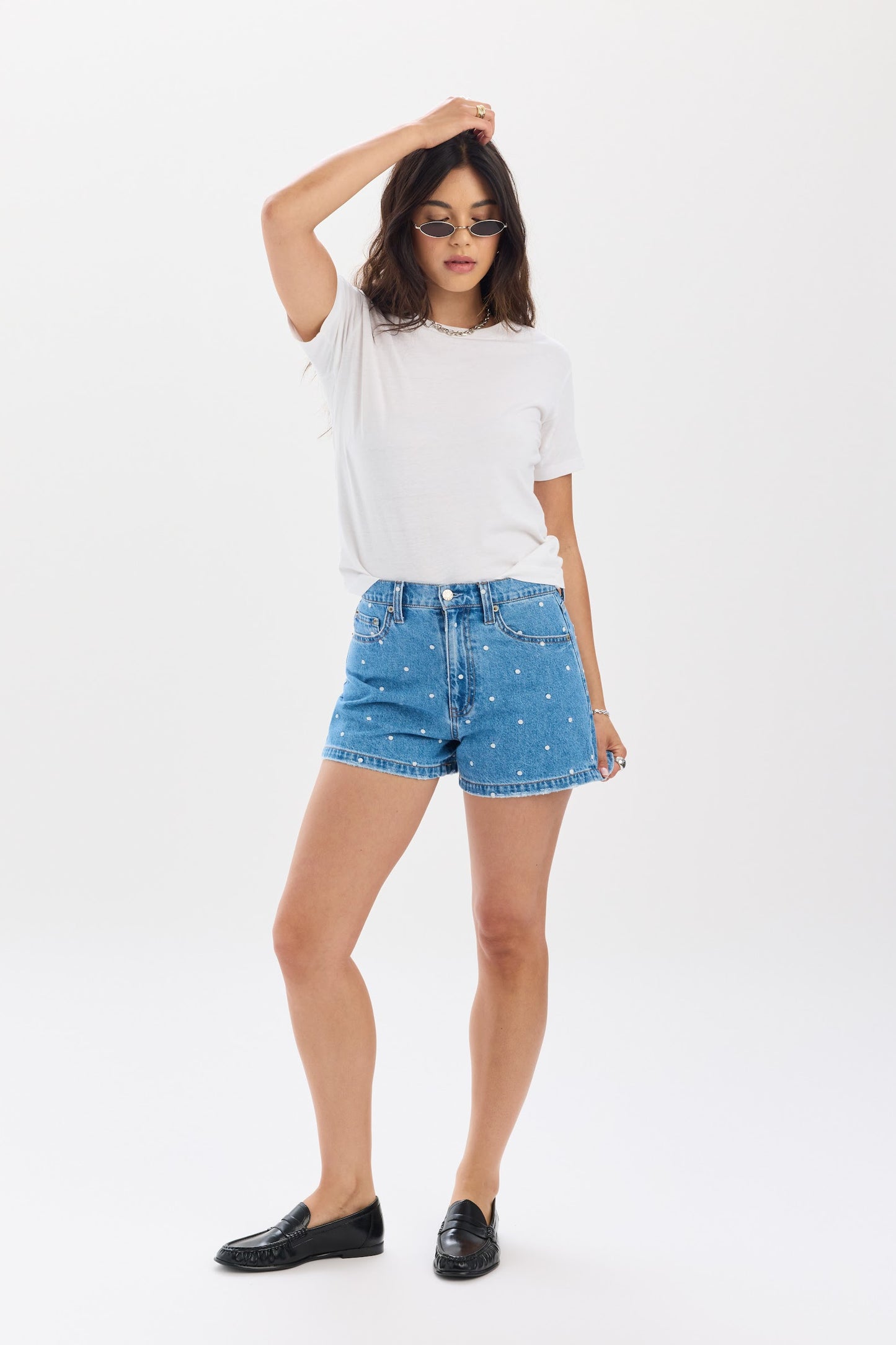 The Knockout High Rise Short in Full Circle