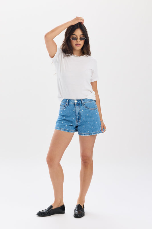 The Knockout High Rise Short in Full Circle (Pre-Order)