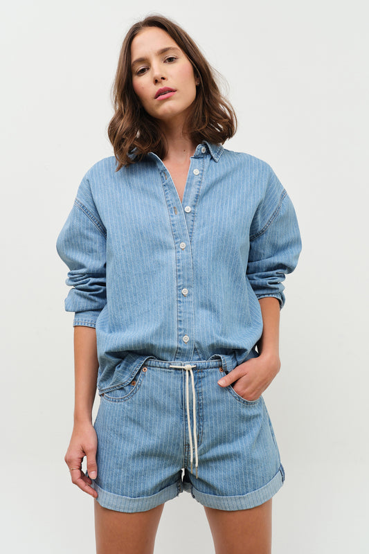 Maddie Mid Rise Short in Whimsy