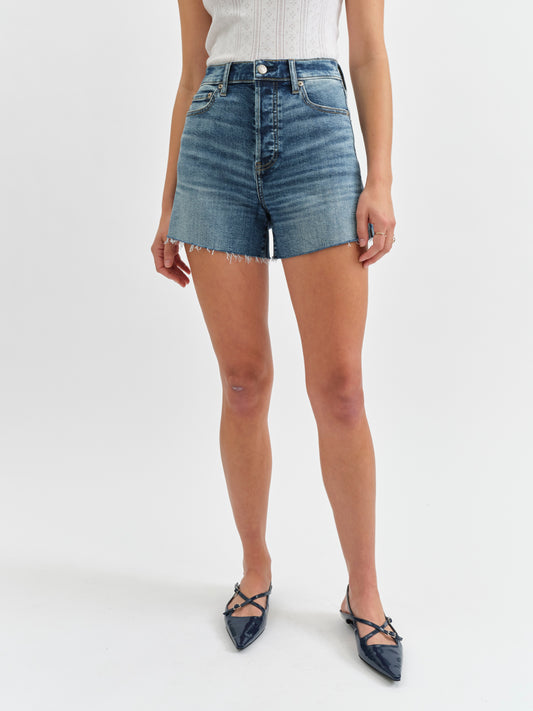 Bottom Line High Rise Short in Perfection