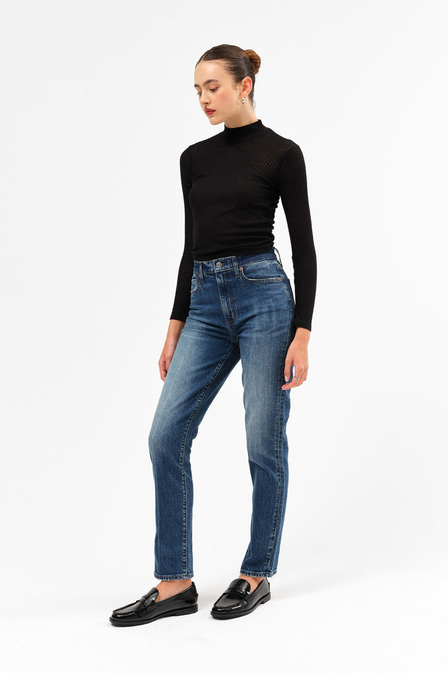 Easy Daze High Waisted Flare Denim main image 0