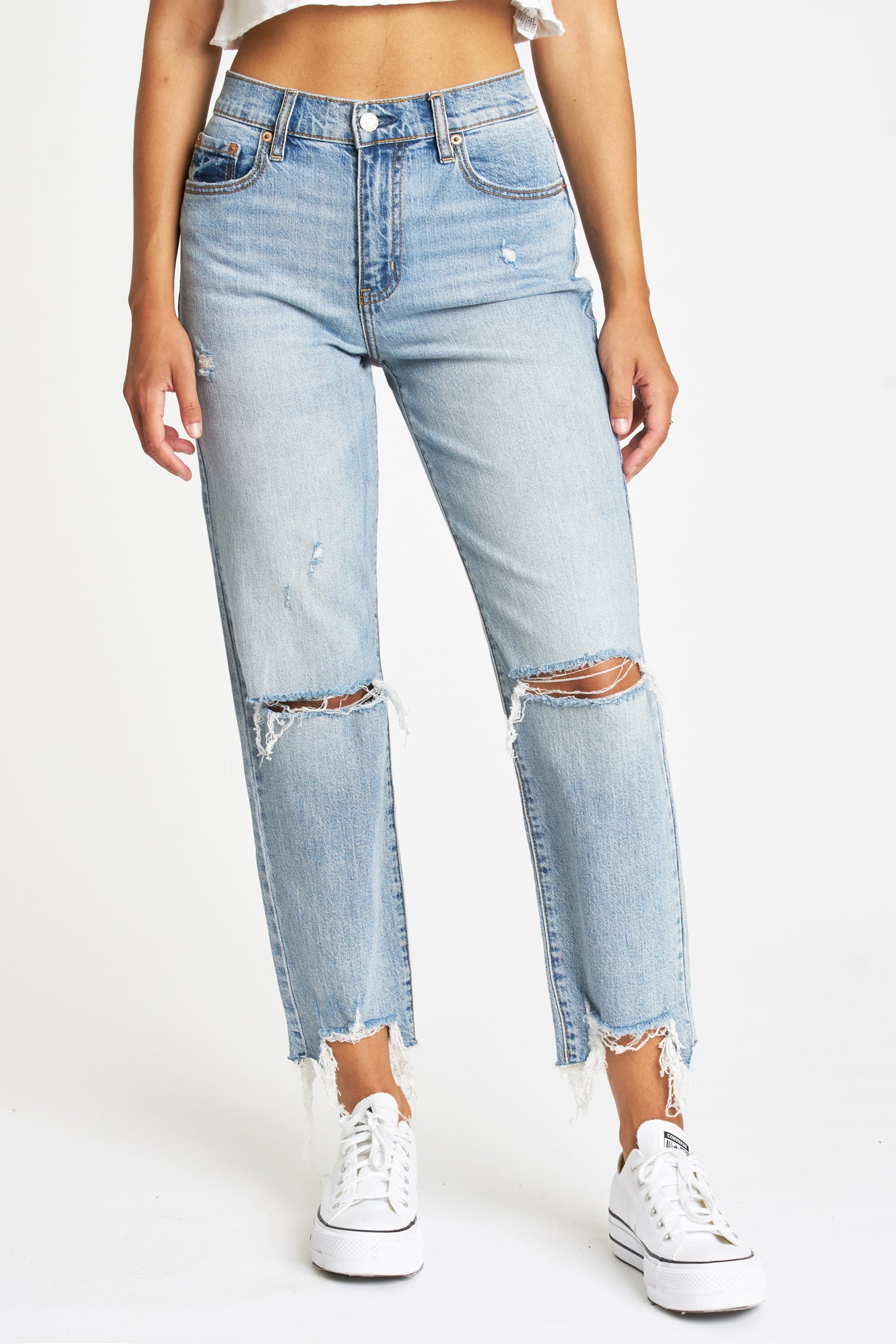 Eco Shape Up High-Rise Straight Jeans