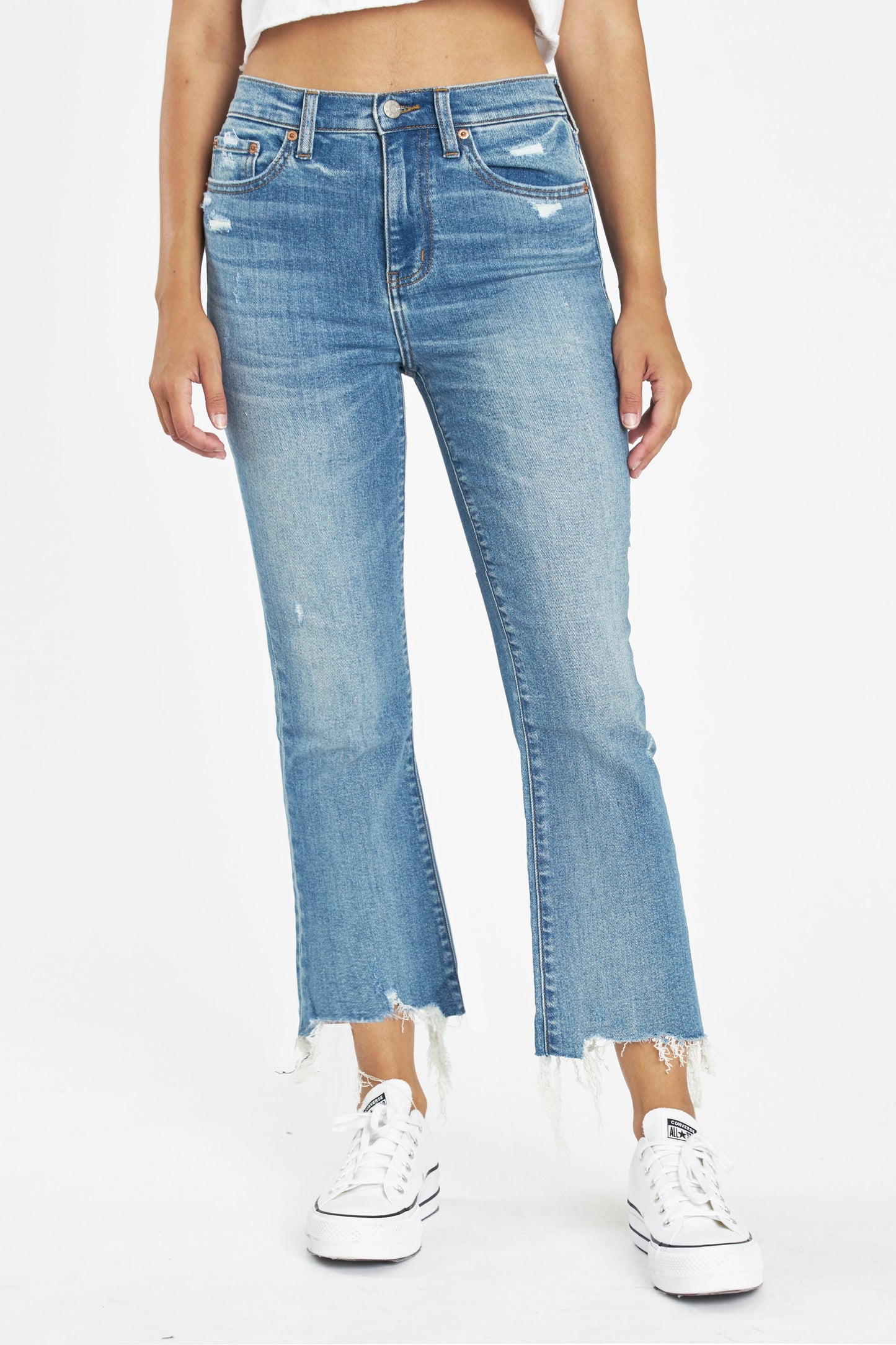 Shy Girl Crop Flare in Wishes