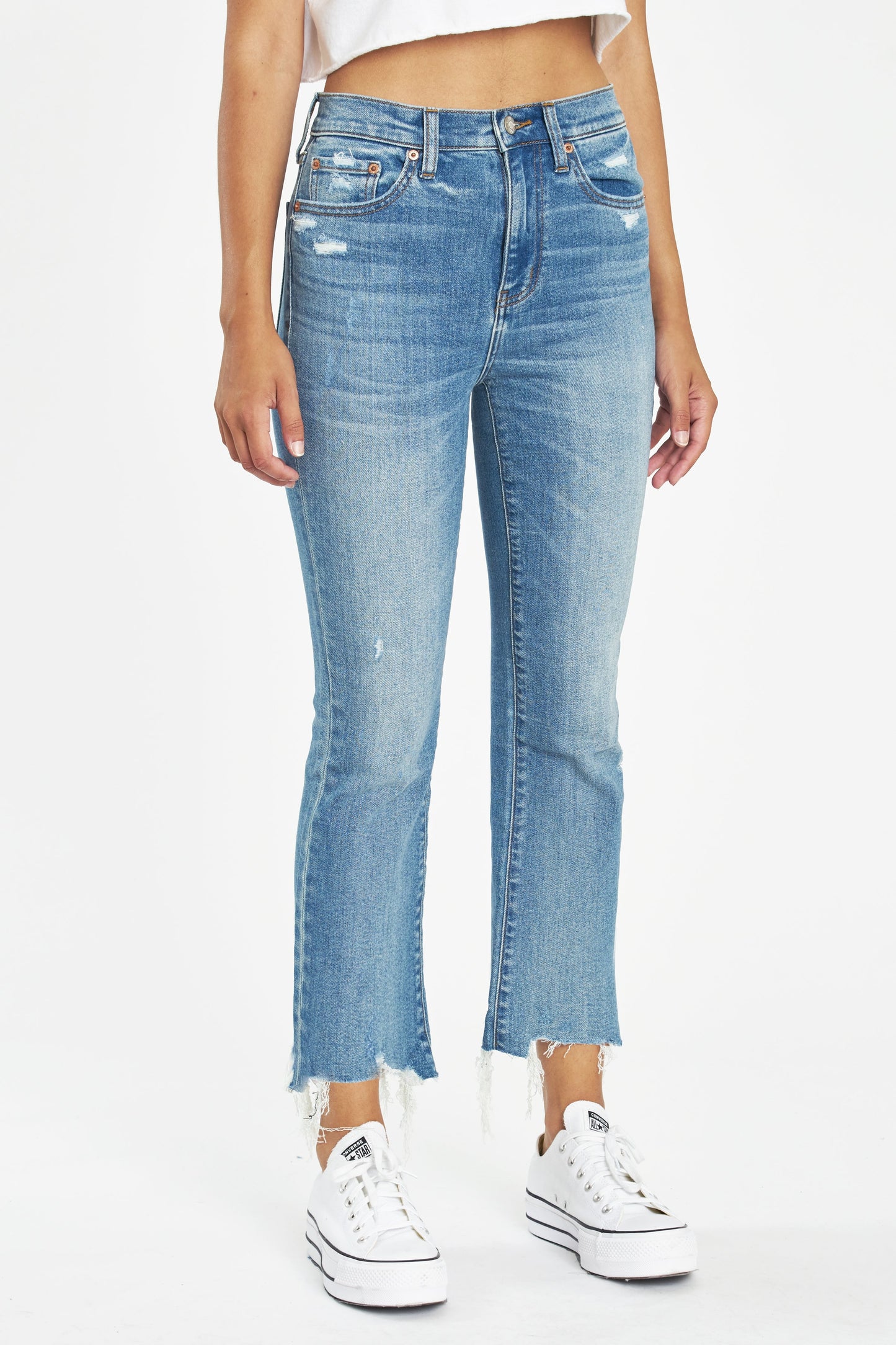 Shy Girl Crop Flare in Wishes